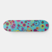 Cercles colorés Skateboard (Horz)