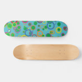 Cercles colorés Skateboard (Horz)