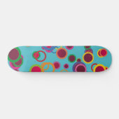 Cercles colorés Skateboard (Horz)