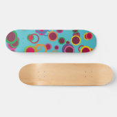 Cercles colorés Skateboard (Horz)