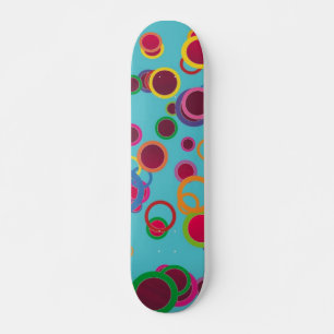 Cercles colorés Skateboard