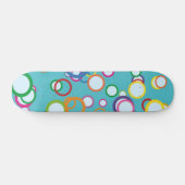 Cercles colorés Skateboard (Horz)