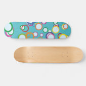 Cercles colorés Skateboard (Horz)