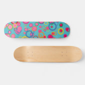Cercles colorés Skateboard (Horz)