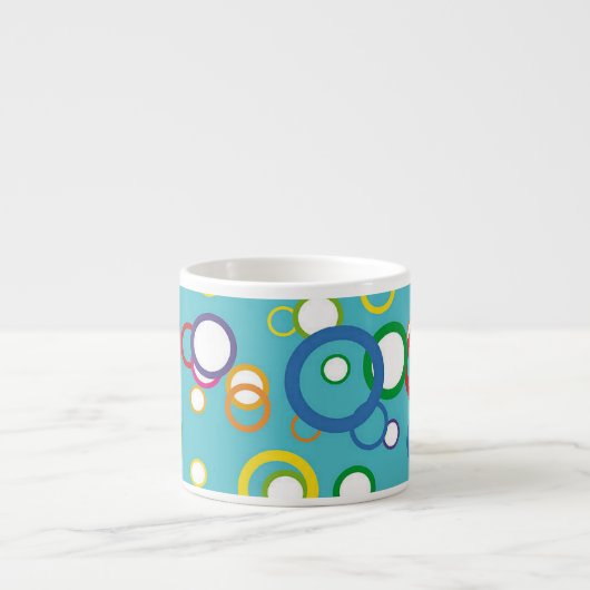Cercles Concentrés Espresso Mug (Devant)