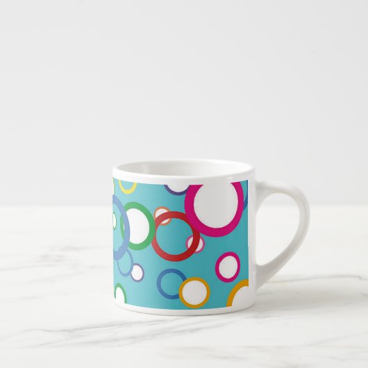 Cercles Concentrés Espresso Mug (Droite)