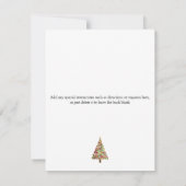 Cercles concentrés Invitation à la fête de l'arbre (Dos)