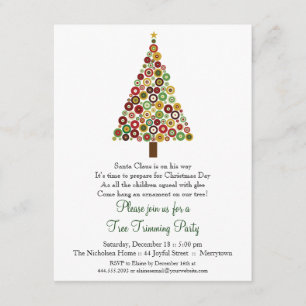 Cercles concentrés Invitation à la fête de l'arbre