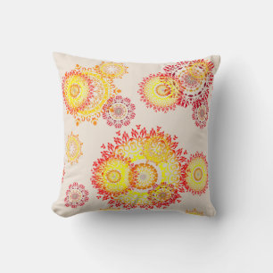 Cercles d'automne Coussin