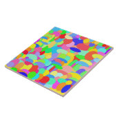 Cercles de carreaux de couleur (Côté)