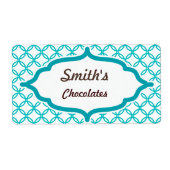 Cercles de dentelle personnalisés Étiquettes (Devant)