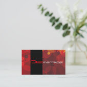 Cercles de graphiste carte de visite personnalisé (Debout devant)