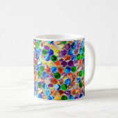 Cercles De Pièces Tournez 11oz Mug (Devant droit)