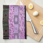 cercles de pokadot coloré serviette de cuisine (Quart Plié)