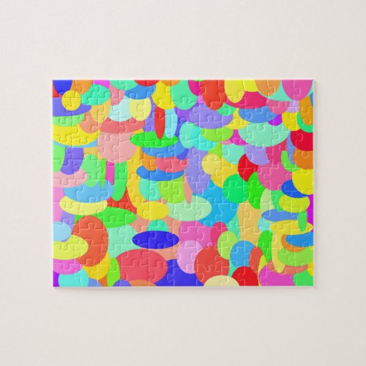 Cercles de puzzle couleur (Horizontal)