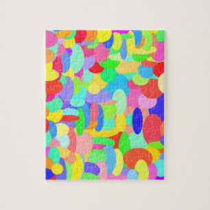 Cercles de puzzle couleur