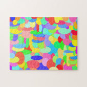 Cercles de puzzle couleur (Horizontal)