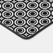Cercles de zigzag blanc mignon motif (Coin)