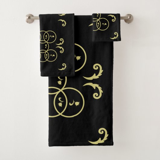 Cercles d'or noir (En situation)