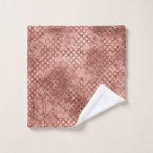 Cercles d'or Rose rose luxe étincelante (Gant de toilette)