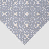 Cercles élégants sur le papier de soie de soie (Détail)