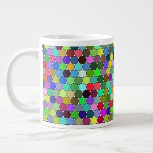 Cercles empaquetés Mug 20oz (Gauche)