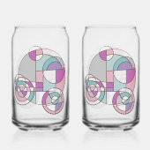 Cercles en verre soda (Verso)