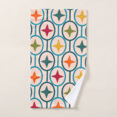 Cercles et étoiles  (Serviette à main)