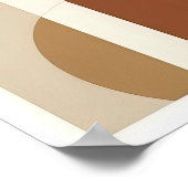 Cercles et lignes Abstraits géométriques Art mural (Coin)