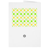 Cercles et Pois de citron et de citron vert par ST (Dos)