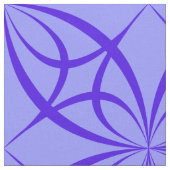 Cercles géométriques violets tissu d'impression (Fermer)