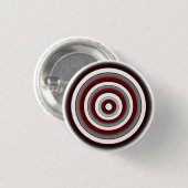 Cercles Hypnotiques Badge Rond 3 Cm (Devant & derrière)