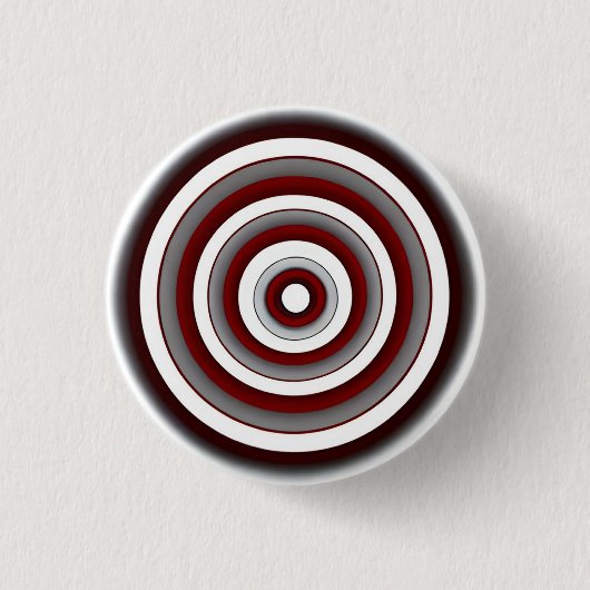 Cercles Hypnotiques Badge Rond 3 Cm (Devant)