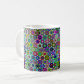 Cercles imbriqués Mug 11oz (Devant gauche)