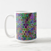 Cercles imbriqués Mug 15 oz (Gauche)