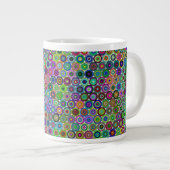 Cercles imbriqués Mug 20oz (Devant droit)