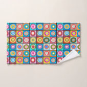 Cercles inspirés par Kandinsky (Serviette à main)