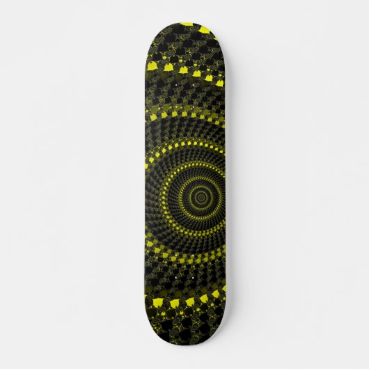 Cercles Jaunes Skateboard (Devant)