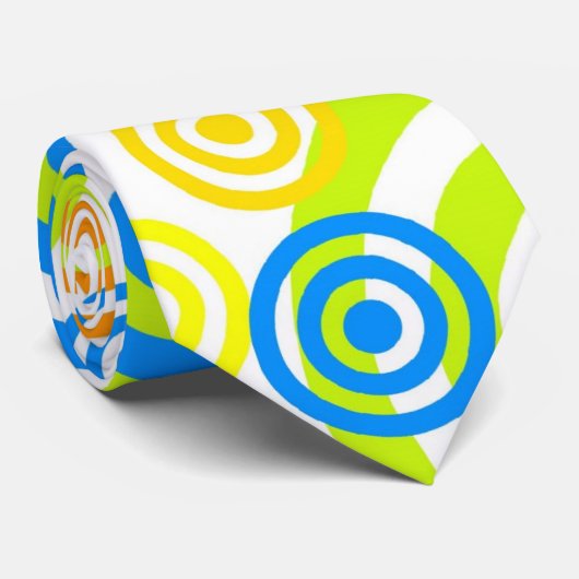 Cercles lumineux - cravate (Roulé)