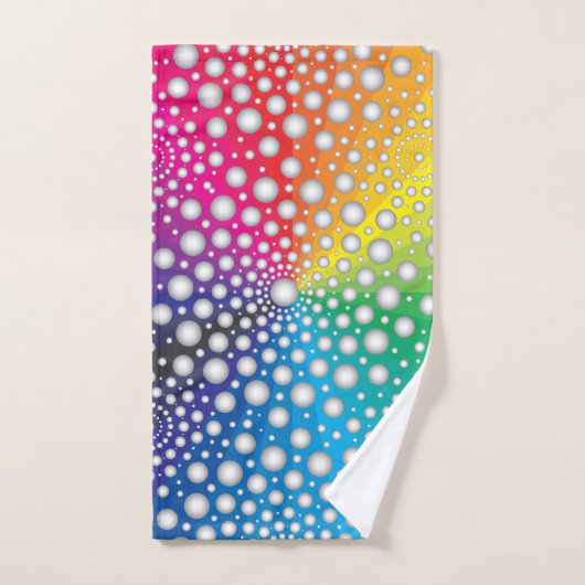 Cercles Mandala 2 (Serviette à main)