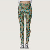 cercles mandala leggings (Devant)