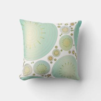 Cercles modernes colorés Décorateur Accent Coussin