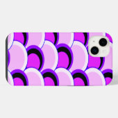 Cercles mods rose et pourpre (Verso Horizontal)