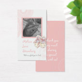 Cercles 'n Booties, Baby Girl Shower Invitation (Bureau)