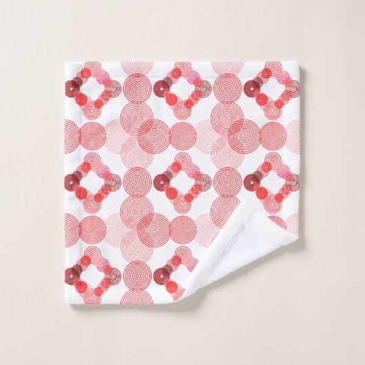 Cercles pointus (Gant de toilette)