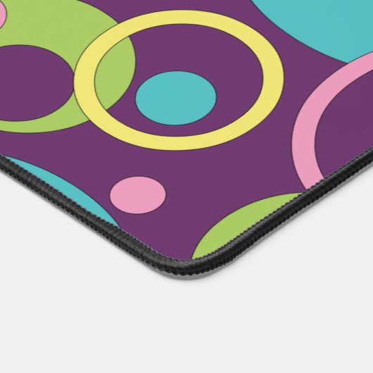 Cercles pourpres funky (Coin)