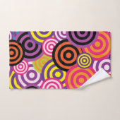 cercles psychédéliques ensemble de serviettes de b (Serviette à main)