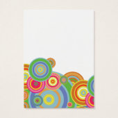 Cercles rétro lumineux apprenant l'Arrière - plan (Dos)