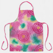 Cercles roses chauds Abstraits et tabliers Pastels (Recto)