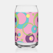 Cercles roses funky (Gauche)